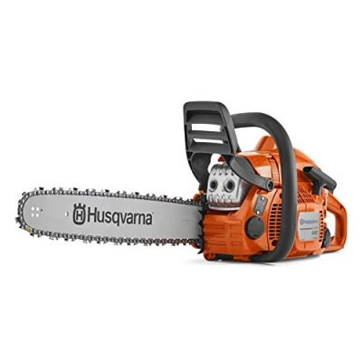 Image of Husqvarna 440 Gas Chainsaw, 40 cc 2.4 HP, 2 Cycle X Torq Engine, 18 Inch Chainsaw with Smart Start, For Wood Cutting and Tree Trimming