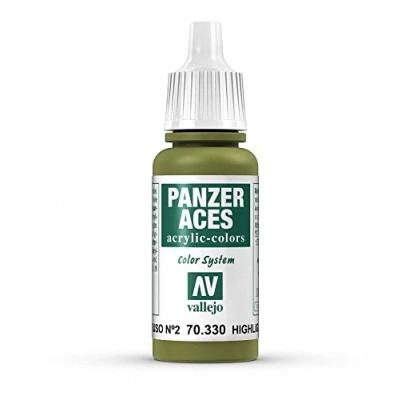 Image of Vallejo Panzer Aces 17ml Arylic Paint Highlight Russian Tank Crew I