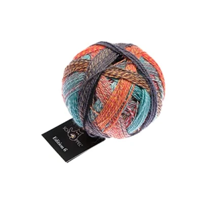 Image of Schoppel Zauberball Edition 6 Colour 2515 Rumor Kitchen 100% Wool Merino Fine for Needle Size 2 3 mm, 50 g