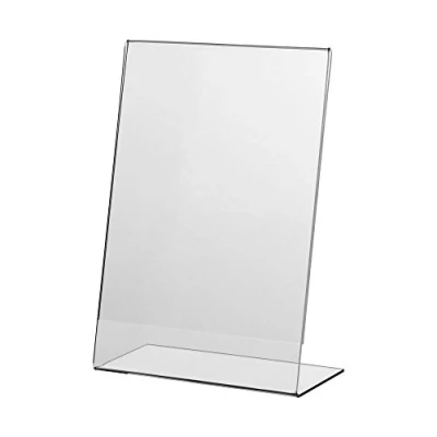 Image of 10 X A5 Acrylic Poster Menu Holder Perspex Leaflet Display Stands