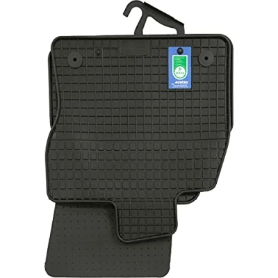 Image of PETEX Rubber mats suitable for Formentor from 10/2020 / e Hybrid 01/2021 Leon Hybrid/Leon ST 12/2020 black, 4 pieces (1 pack)