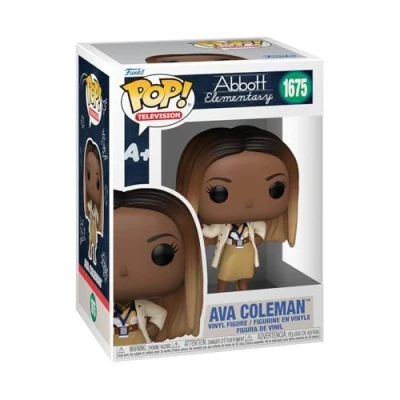 Image of Funko POP! TV: AE Ava Coleman Abbot Elementary Collectable Vinyl Figure Gift Idea Official Merchandise Toys for Kids &amp; Adults TV Fans Model Collectors and Display
