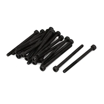 Image of Sourcingmap M3 x 45mm Alloy Steel 12.9 Grade Hex Socket Head Cap Machine Screw Bolt 20PCS