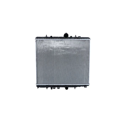 Image of 1330A5, 1330E7, 1331TE, 1331ZZ, 133330 Engine radiator NRF EASY FIT 58315 Aluminium 563mm 464mm 27mm with mounting parts Brazed cooling fins