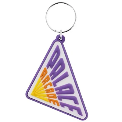 Image of Stranger Things RK38893C Rubber Keychain, Multi Colour, 4.5 x 6cm