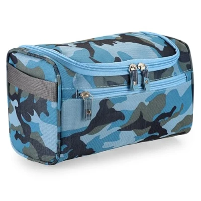 Image of IGNPION Men&#039;s Hanging Travel Toiletry Wash Bag (Camouflage)