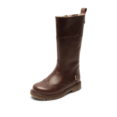 Image of Bisgaard Women&#039;s Elin High Boots, Brown 304, 9.5 UK