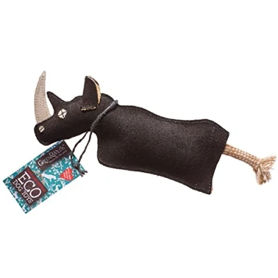 Image of Green &amp; Wilds Eco Dog Toy Ronnie Rhino
