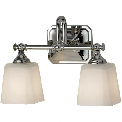 Image of Concord 2 Light Bathroom Over Mirror Polished Chrome IP44, G9
