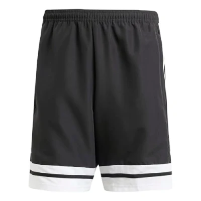 Image of adidas Men&#039;s SQUADRA25 Downtime Woven Short, Black/White, XS