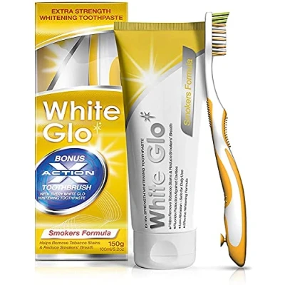 Image of White Glo Smokers&#039; Formula Whitening Toothpaste