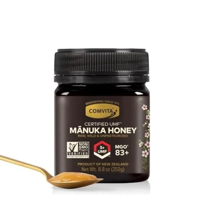 Image of Comvita Unpasteurised Manuka Honey from New Zealand (UMF 5+, MGO 83+) 250g