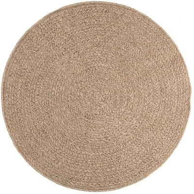 Image of vidaXL Rug 120 cm Jute Look Indoor and Outdoor