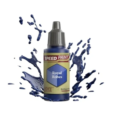 Image of The Army Painter Speedpaint Royal Robes 2.0, Single Acrylic Paint 18ml One coat Painting Soloution For Fantasy Tabletop Miniatures Like Warhammer 40k And Dungeons Dragons Figures