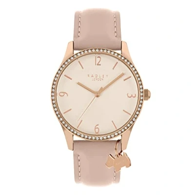Image of RADLEY Women&#039;s Analog Quartz Watch with Leather Strap RY21324A
