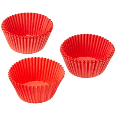 Image of Red cases for cupcakes