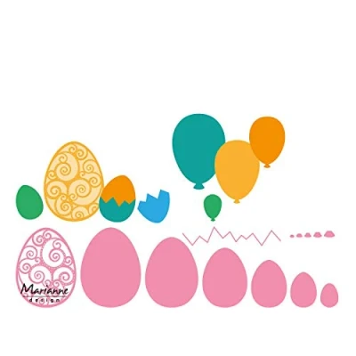 Image of Marianne Design Collectables Easter Eggs Die, Pink