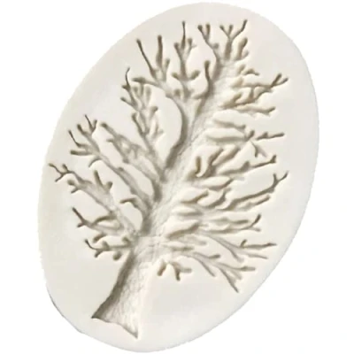 Image of Christmas Tree Mould 3d Silicone Fondant Mold Cake Decorating Chocolate Baking 1pc