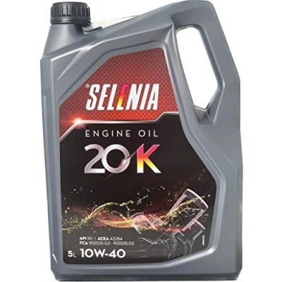 Image of Selenia Engine Lubricant 10W 40, 5 Liters, 20K