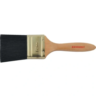 Image of Kennedy Flat Paint Brush, Natural Bristle, 2 1/2in