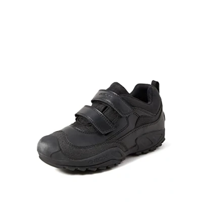 Image of Geox Boy&#039;s J New Savage B a Shoes, Black, 11.5 UK