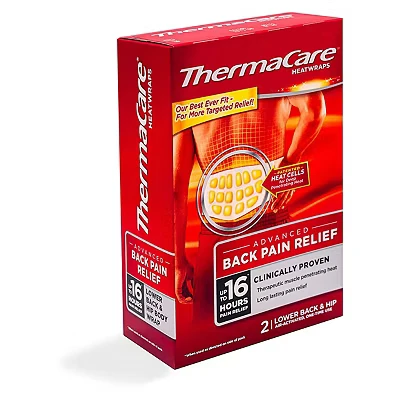 Image of ThermaCare Advanced Back Pain Therapy Heatwraps