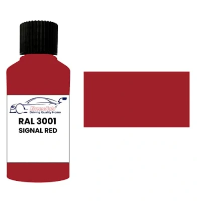 Image of Xtremeauto RAL 3001 Signal red GLOSS TOUCH UP PAINT BRUSH REPAIR SCRATCH UPVC PVC METAL WOOD