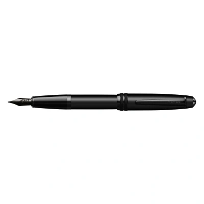 Image of Cross Bailey Fountain Pen (M Nib, PVD Fittings) Matte Black Pack of 1