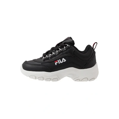 Image of Fila Strada KIDS Teens Trainers for kids, Size: 2, Black High quality imitation leather