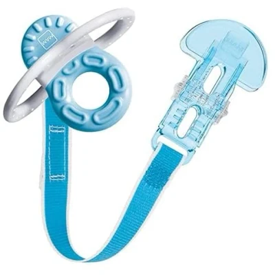 Image of MAM Bite and Relax Teether (2+ months) with Clip, Teething Toy Promotes Dental Hygiene Cleanliness, Baby Soothes Painful Gums