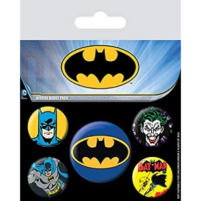 Image of Pyramid International BP80439 Batman Badge, Multi Colour, 10 x 12.5 1.3 cm