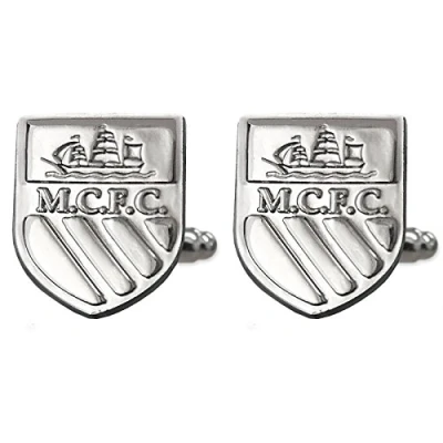 Image of Manchester City F.C. Cufflinks Chrome