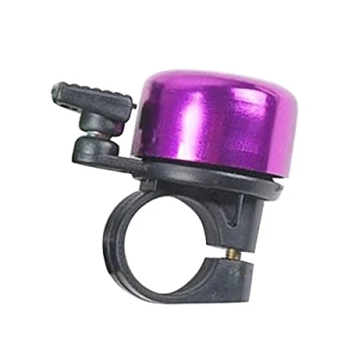Image of HshDUti Bike Bell, Aluminum Bicycle Bell with Loud Crisp Clear Sound, Road Mountain for Adults Kids Purple