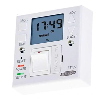 Image of Electric Controllers &amp; Timers Combination Unit On/Off 7 day / 24hr Fused Spur Timer