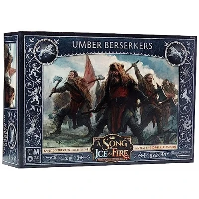 Image of Asmodee CMON A Song of Ice &amp; Fire Berserkers House Umber Expansion Tabletop 2 Players From 14+ Years 45+ Minutes German Multilingual
