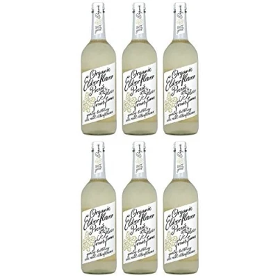 Image of (6 Pack) Belvoir Organic Elderflower Presse 750ml 6 Pack Bundle