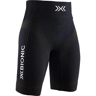 Image of X BIONIC Women Effektor 4.0 Run Shorts Opal Black/Arctic White, Small