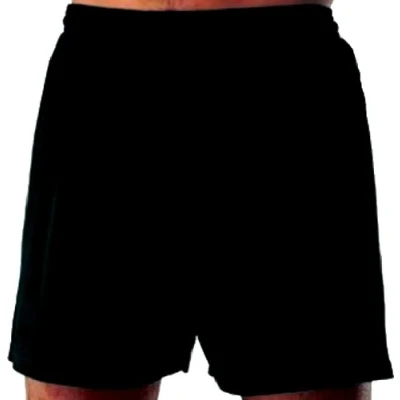 Image of ND Sports Plain Gym School Pe Games Shorts Black 34/36