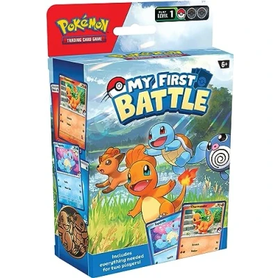 Image of Pokémon TCG: My First Battle—Charmander and Squirtle (2 ready to play mini decks &amp; accessories)