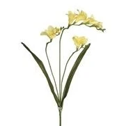 Image of Floralsilk 65cm Artificial Freesia Yellow