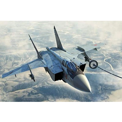 Image of Hobbyboss 81754&quot; Russian Mig 31B/BM Foxhound Plastic Model Kit, 1:48 Scale