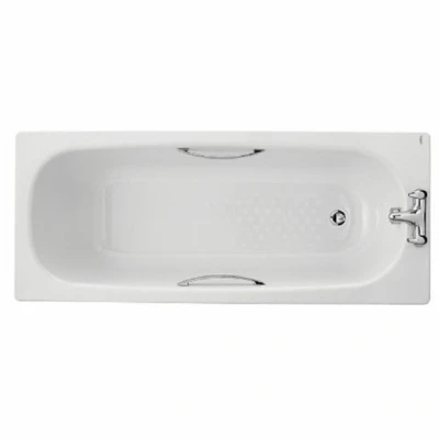 Image of Twyford Celtic Steel Bath Only 1500mm Antislip