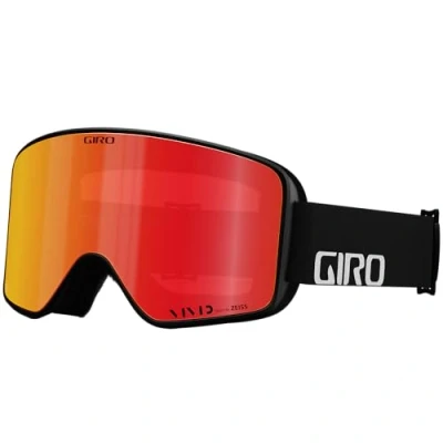 Image of Giro Method Snow Goggles Black Wordmark Vivid Ember/Vivid Infrared Lens One Size
