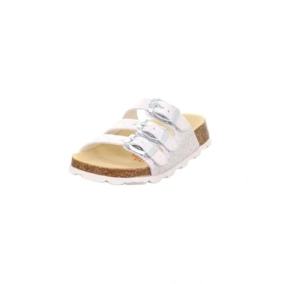 Image of Superfit Footbed Slippers, White 1030, 7 UK Child