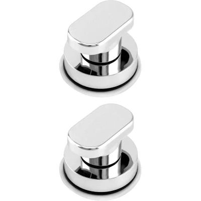Image of Pieces Powerful Suction Cup Door Handle, Swivel Pull Mark Free and Punch Knob for Drawers, Cabinets, Bathroom Doors, Refrigerator