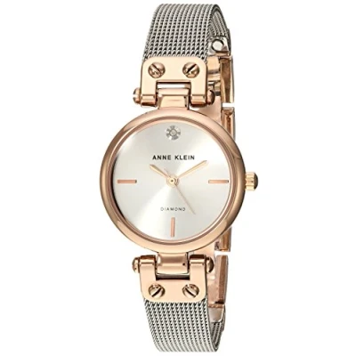 Image of Anne Klein Women Analog Japanese Quartz Watch with Stainless Steel Strap 086702609048