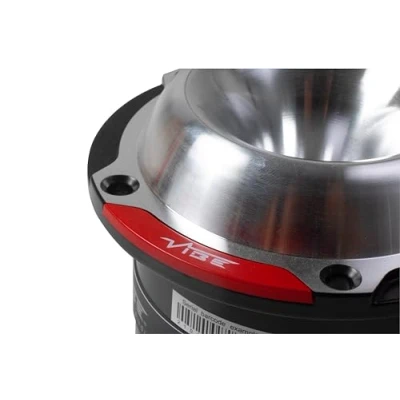 Image of VIBE Audio BD PRO4T Pro Horn driver 4&quot; (10cm) super tweeter (sold in singles) silver alloy finish