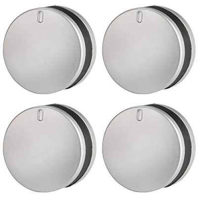 Image of MasterPart Silver Oven Selector Switch Knob For Belling Lamona LAM3200 LAM3204 LAM3207 LAM3300 LAM3401 Cookers (4)