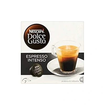 Image of Coffee Capsule Nescafé Dolce Gusto Espresso Intenso 16 Pieces Total Weight 128 Grams