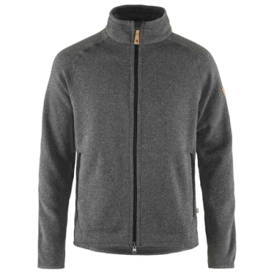 Image of FJALLRAVEN Men&#039;s Övik Fleece Zip Sweater M Sweatshirt, Grey, L